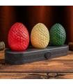 LAMPARA 3 HUEVOS DE DRAGON