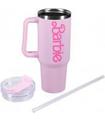 TAZA VIAJE MULTIUSOS BARBIE XL+PAJITA