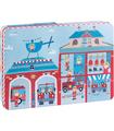 C. Met.Puzzle Estacion Bomberos 24 Piezas