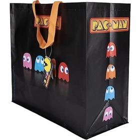 bolsa-shopping-bag-pacman-black