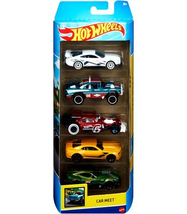 coche-hot-wheels-pack-5-coches-varios-modelos