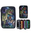 Dino World Estuche Triple Led Galaxy