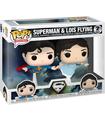 Funko POP! Movies: DC - 2 Paquete Superman & Lois Flying