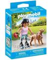 Playmobil 71739 Patinadora Con Retriever