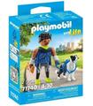 Playmobil 71740 Corredor Con Border Collie