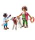 playmobil-71803-granjera-con-ternero