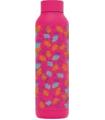 BOT.TERMO INOX PINK 630ML STITCH TROP.