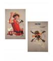 CUADERNO DE TAPA BLANDA LUFFY