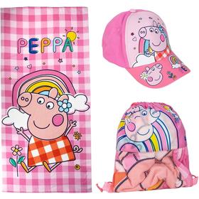 toalla-set-saquito-peppa-pig
