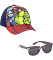 Gorra Set Gafas De Sol Avengers