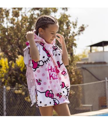 poncho-microfibra-hello-kitty