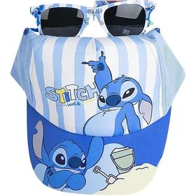 gorra-set-gafas-de-sol-stitch-azul