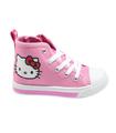 Zapatilla Loneta Suela PVC con Luces Hello Kitty 26