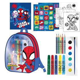 coloreable-mochila-spidey