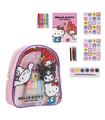 Coloreable Mochila Hello Kitty
