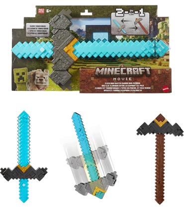 minecraft-la-pelicula-espada-transformable-en-pico