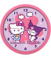Reloj De Pared Hello Kitty & Friends