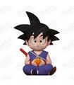 HUCHA DRAGON BALL KID GOKU BLUE
