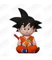 HUCHA DRAGON BALL KID GOKU ORANGE