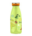 Botella Térmica Infantil 350ml Dinosaur Green