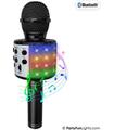 Lighting Karaoke Mic - Black