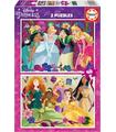 Puzzle 2x48 Disney Princess
