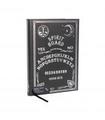 DIARIO BLACK WHITE SPIRIT BOARD 17CM