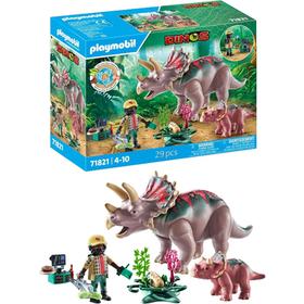 playmobil-71821-familia-de-triceratops
