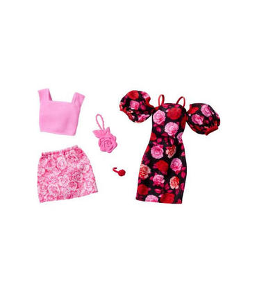 barbie-pack-2-looks-de-moda-estampado-rosa