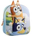Mochila Infantil 3D Aplicaciones Bluey