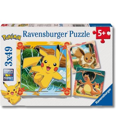 puzzle-pokemon-3x49-piezas-multipuzzles