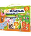 Maletin 100 Pegatinas - Animales En La Selva