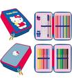 Plumier con Accesorios Hello Kitty