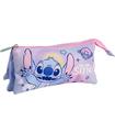 Estuche Portatodo 3 Compartimentos Stitch