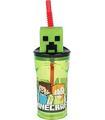 Vaso Figurita 3d 360 Ml Minecraft