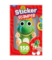 Set Sticker Stamper Dino