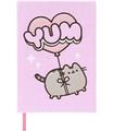 Cuaderno Premium A5 Tapa Felpa Pusheen M