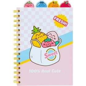 project-notebook-pusheen-fruits