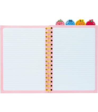 project-notebook-pusheen-fruits