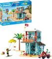 Playmobil 71903 - Torre De Vigilancia Con Coche De Playa