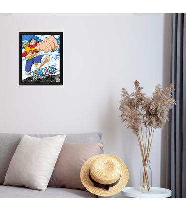 cuadro-3d-gum-gum-pistol-one-piece