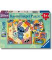 Disney Stitch Pzzl 3x49 Pz