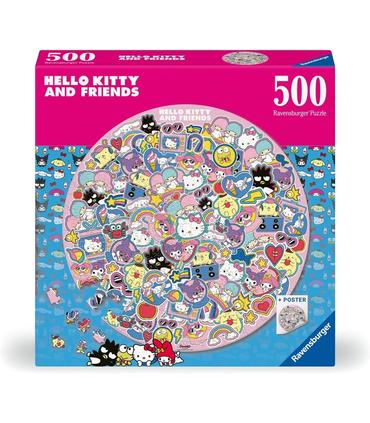 puzzle-hello-kitty-500-piezas-round