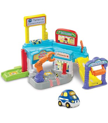 taller-de-mantenimiento-piston-coche-ascensor