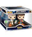 Figura Funko Pop Moment: Bttfs5 Doc&marty