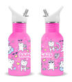 Cantimplora New Tritan 500ml Inox Dancing Cats