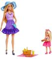 Barbie Familia y Amigos Pack Muñecas Bar