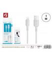 CABLE USB(A) A LIGHTNING 3,4A 1 (ACCTEF)