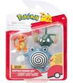 Pokemon Set De Figuras De Combate Charmander 1, Trubbish &