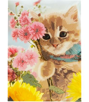 diamantiny-level-up-gatito-con-flor